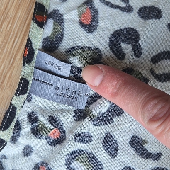 Anthropologie Bl-nk London Sibley Top Sz L - Picture 4 of 8